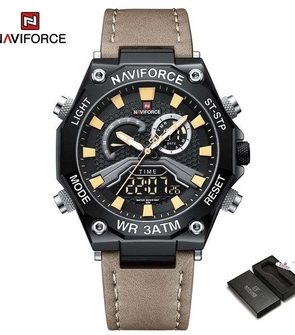 NAVIFORCE NF9220 Coffee Black