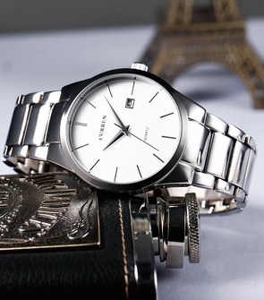 CURREN 8106 Silver White