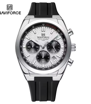 NAVIFORCE NF8080 Black Silver