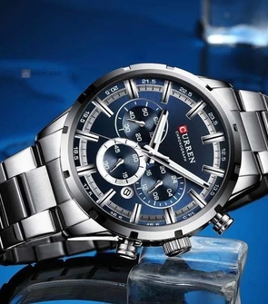 CURREN 8355 Silver Blue