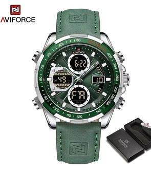 NAVIFORCE NF9197 Green Silver