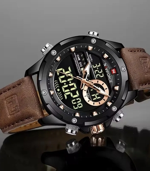 NAVIFORCE NF9208 Coffee Black