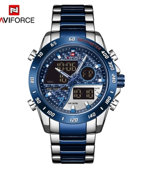 NAVIFORCE NF9171 Silver Blue Black