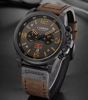 CURREN 8314 Coffee Black
