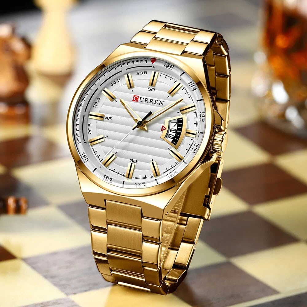 CURREN 8375 Gold White