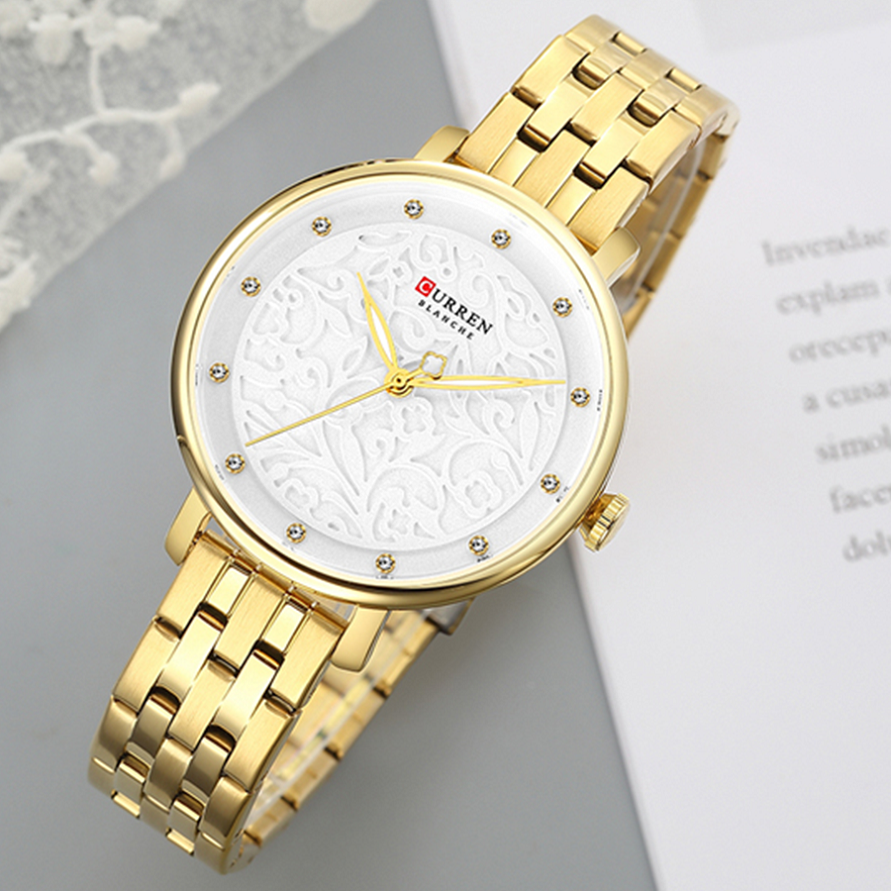 CURREN 9046 Gold White